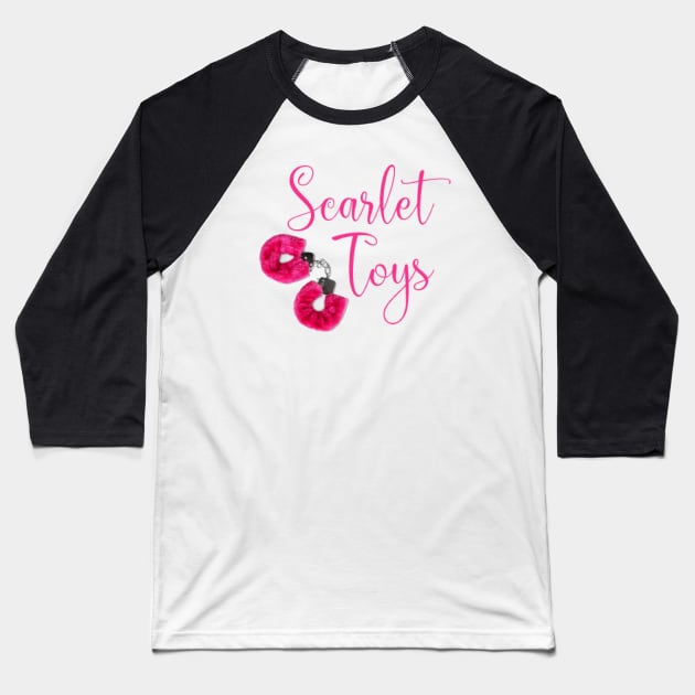 Scarlet Toys by S.M. Shade Baseball T-Shirt by authorsmshade